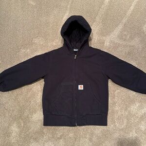 Boys Carhartt insulted quilted jacket. Size M 10/12.